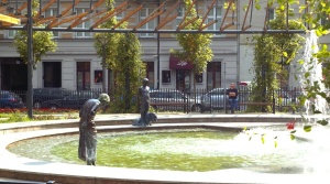 FOUNTAIN - rzeźby na terenie Zielonych Ogródków w Poznaniu